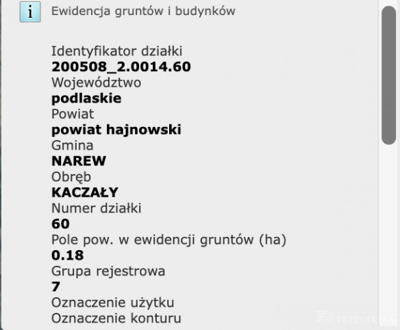 Działka Sprzedaż Kaczały 4