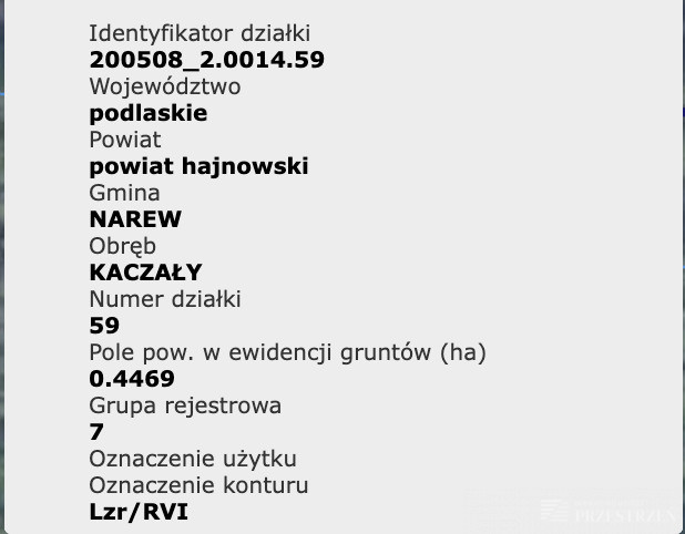 Działka Sprzedaż Kaczały 4