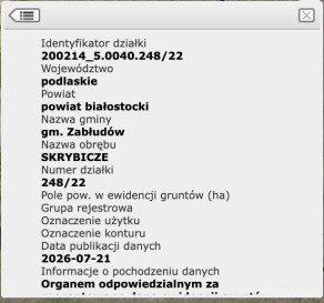 Działka Sprzedaż Skrybicze